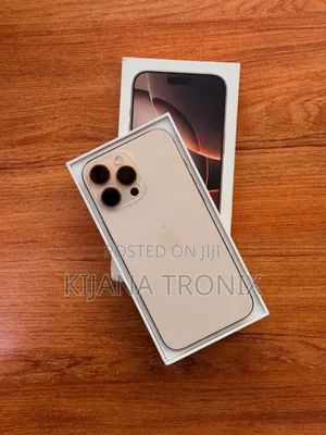 New Apple iPhone 16 Pro Max 256 GB Gold