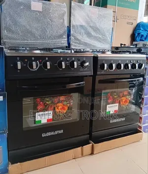 Globalstar 60x60 Cooker 3 Gas 1 Electric Plate Electric Oven Tanzania