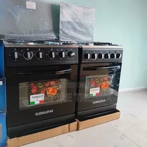 Globalstar 60x60 Cooker 3 Gas 1 Electric Plate Electric Oven Tanzania