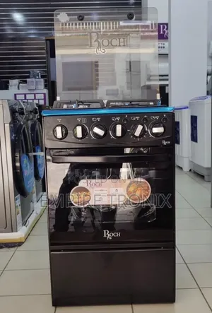 Roch 60x60 Cooker 3 Gas 1 Electric Plate Electric Oven Tanzania