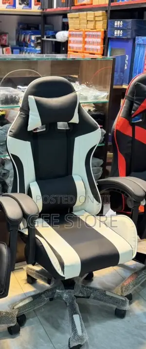 Gaming Chair Black/White