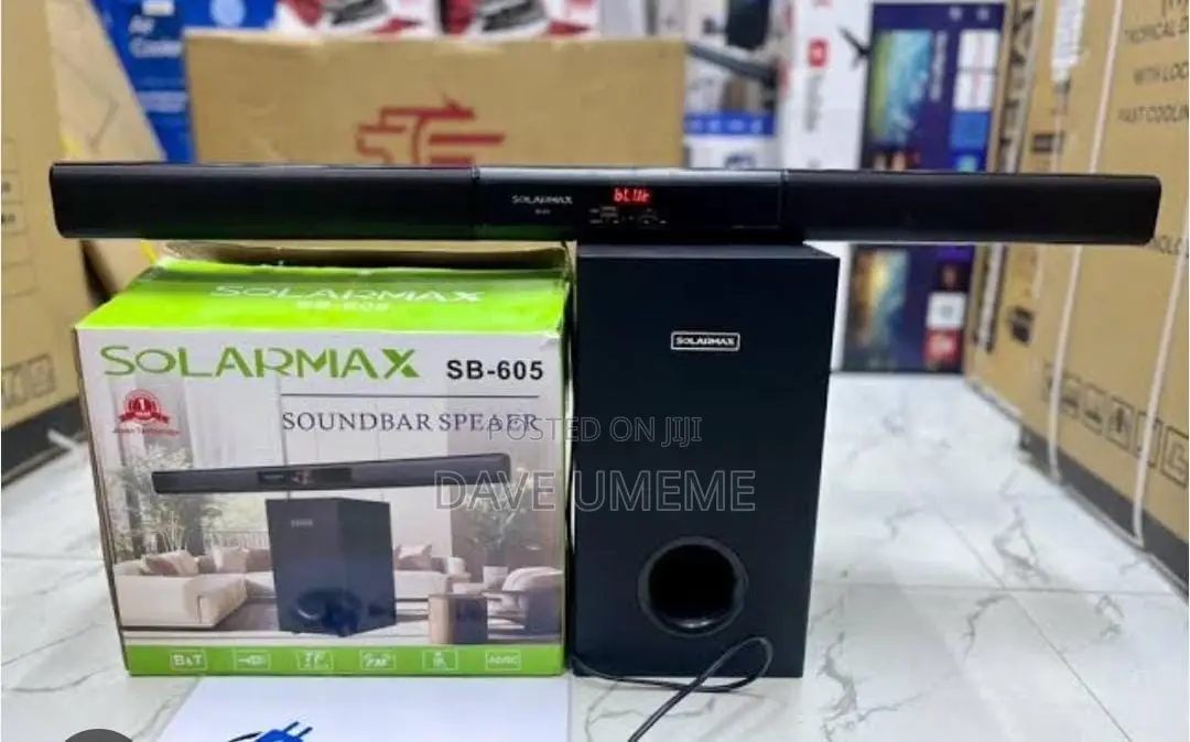 Solar Max Sound Bar Speaker