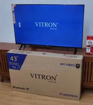 Vitron 43" Smart Android Frameless TV