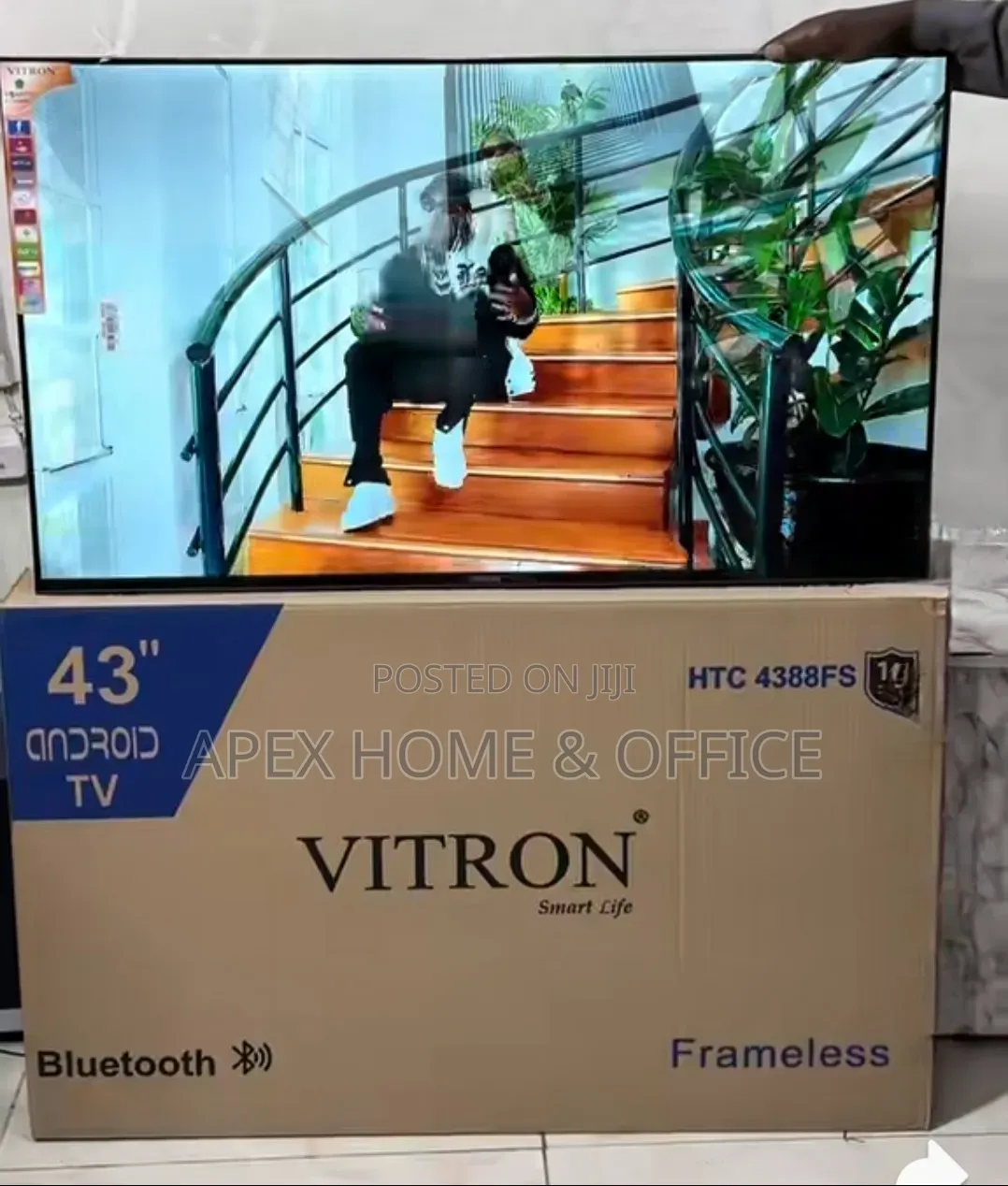 Vitron 43" Smart Android Frameless TV