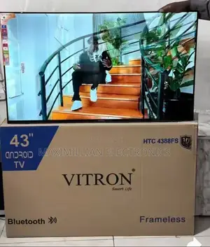 Vitron 43" Smart Android Frameless TV