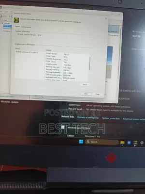 Laptop HP Omen 15-ce0xx 16GB Intel Core i7 HDD+SSD 256GB