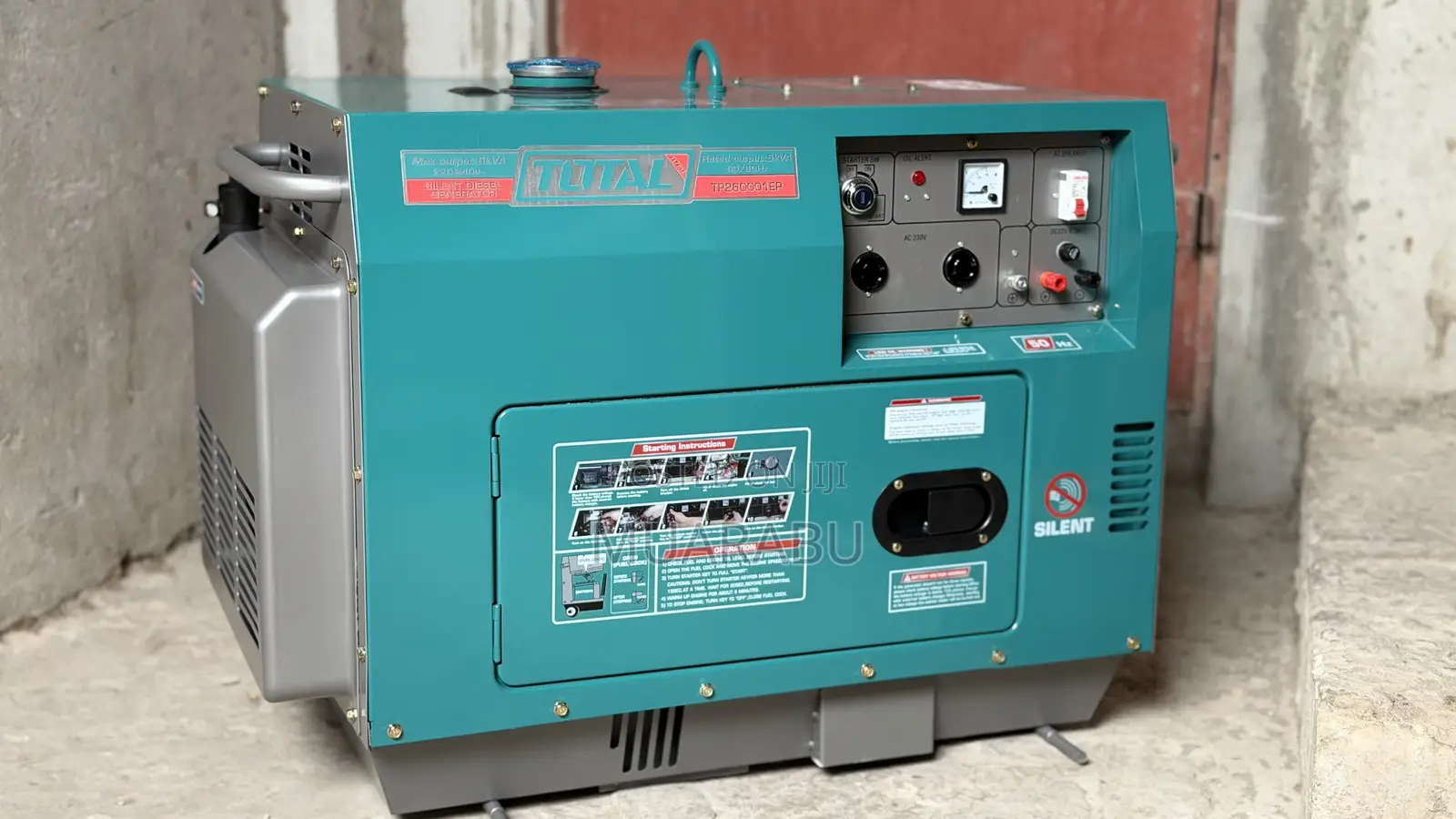 Total Diesel Generator 6kva