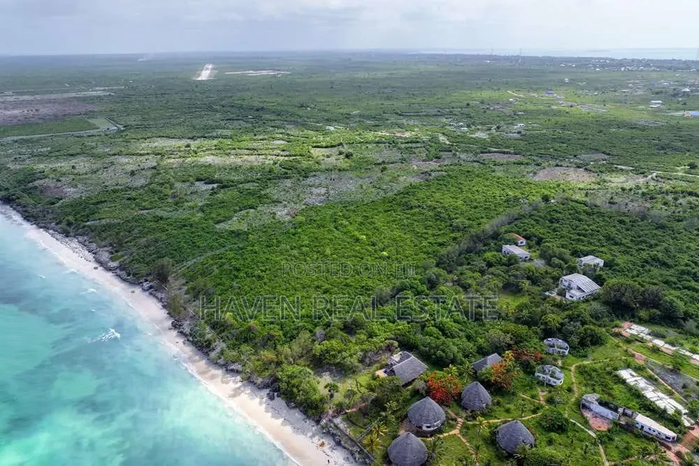 Prime Beach Plot for Sale at Nungwi Zanzibar