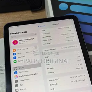 New Apple iPad mini 7 128 GB Silver