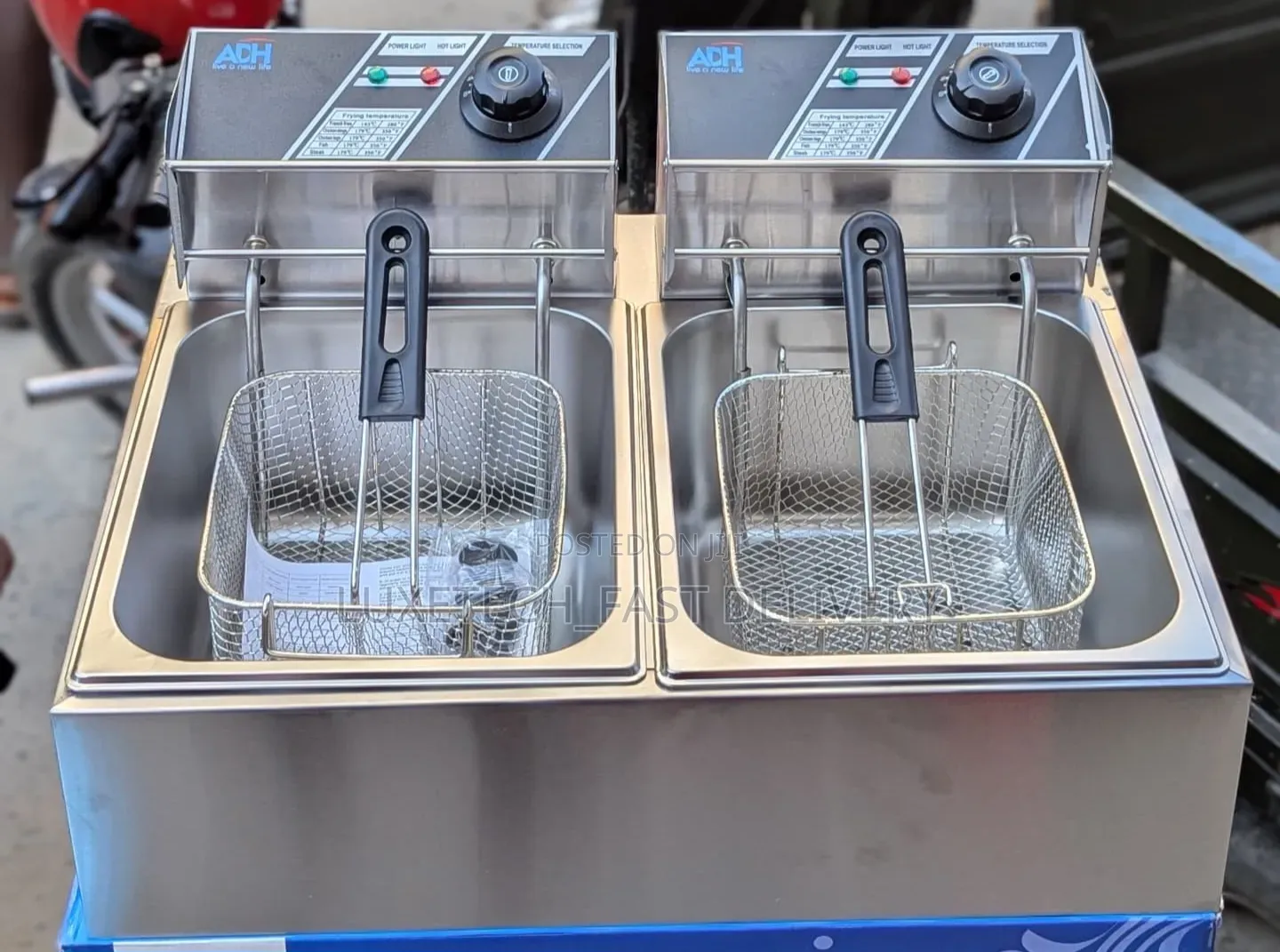 Commercial Deep Fryer 12 Liters, Electric Fryer