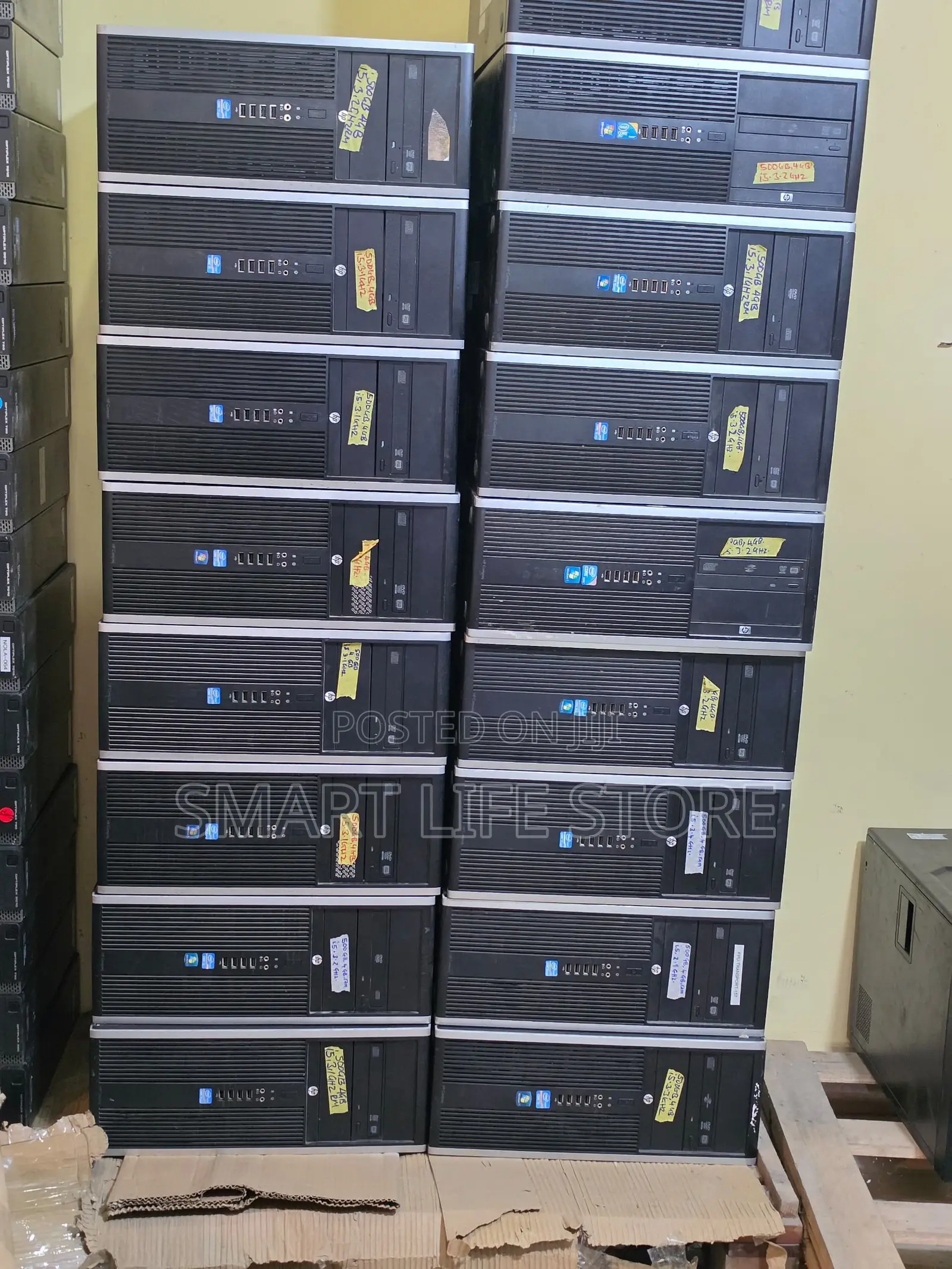 New Desktop Computer HP 4GB Intel Core i5 HDD 500GB