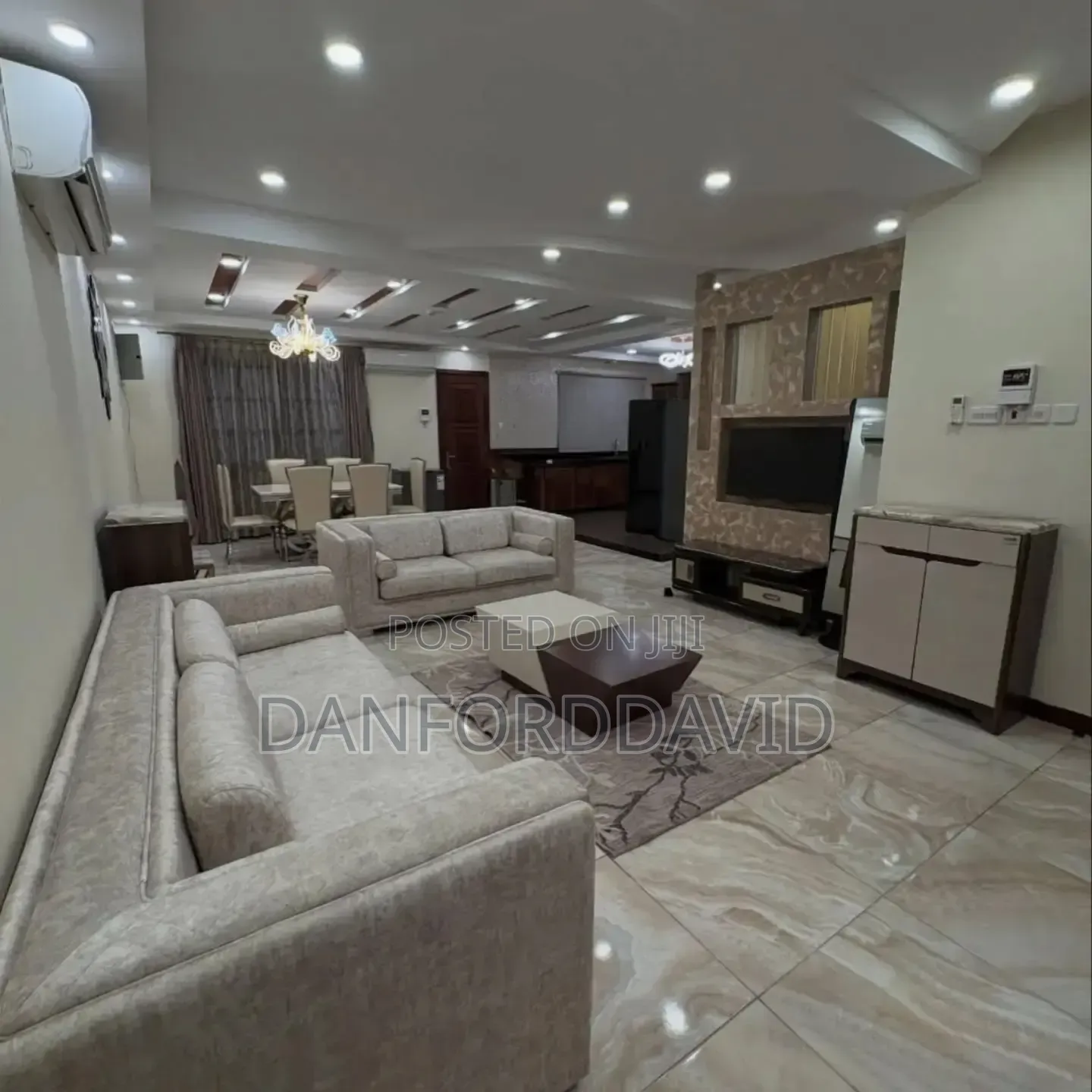 Furnished 3bdrm Apartment in Kahwa Real Estate, Masaki for rent