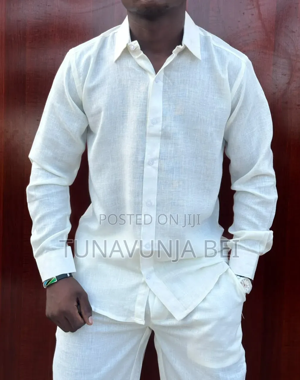 Linen Full Suit Quality