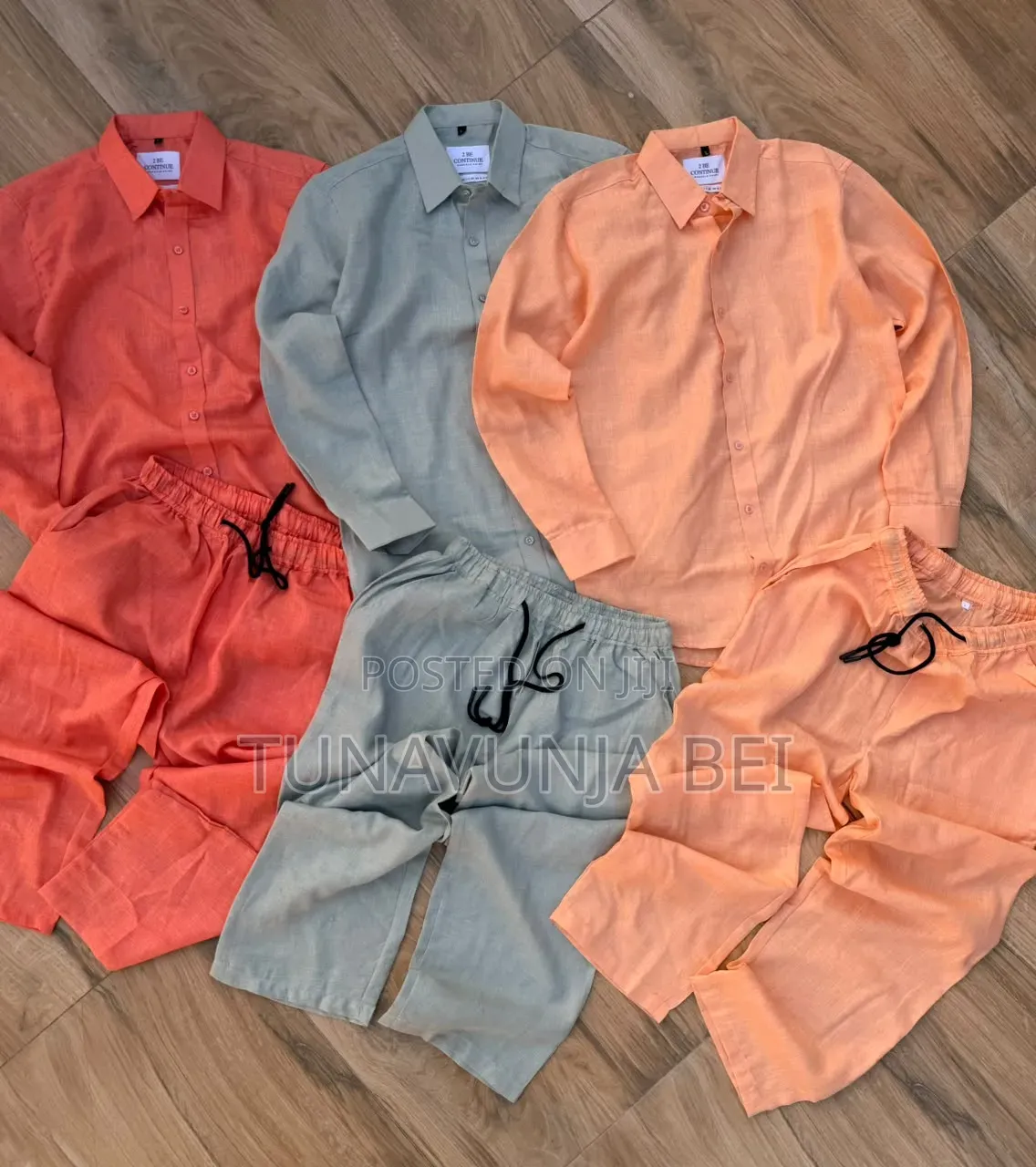 Linen Full Suit Quality