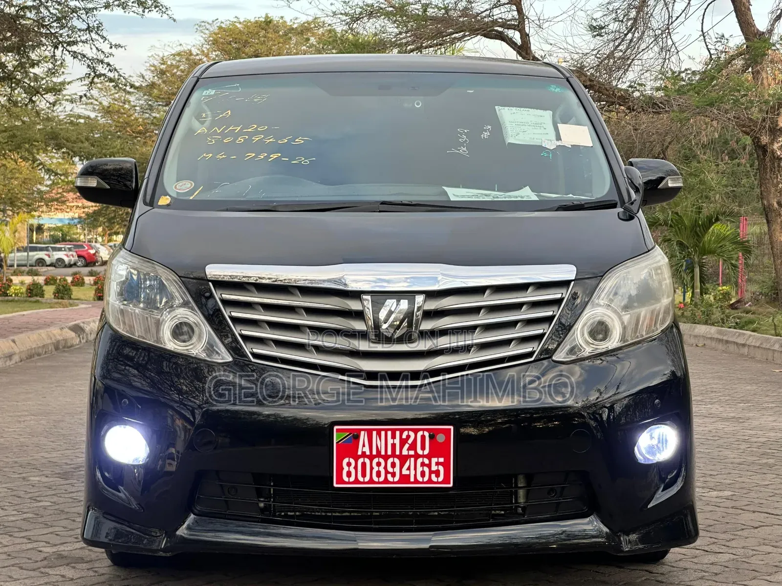 Toyota Alphard 2009 Black