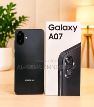 New Samsung Galaxy A07 4G 64 GB Black