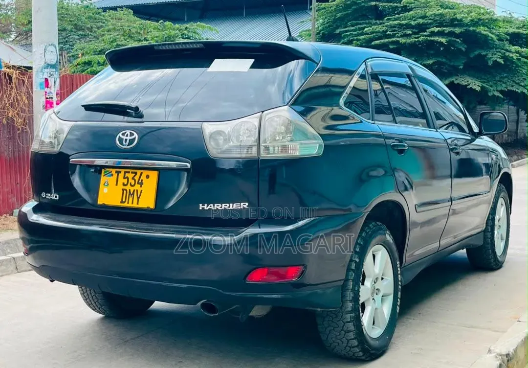 Toyota Harrier 2007 Black