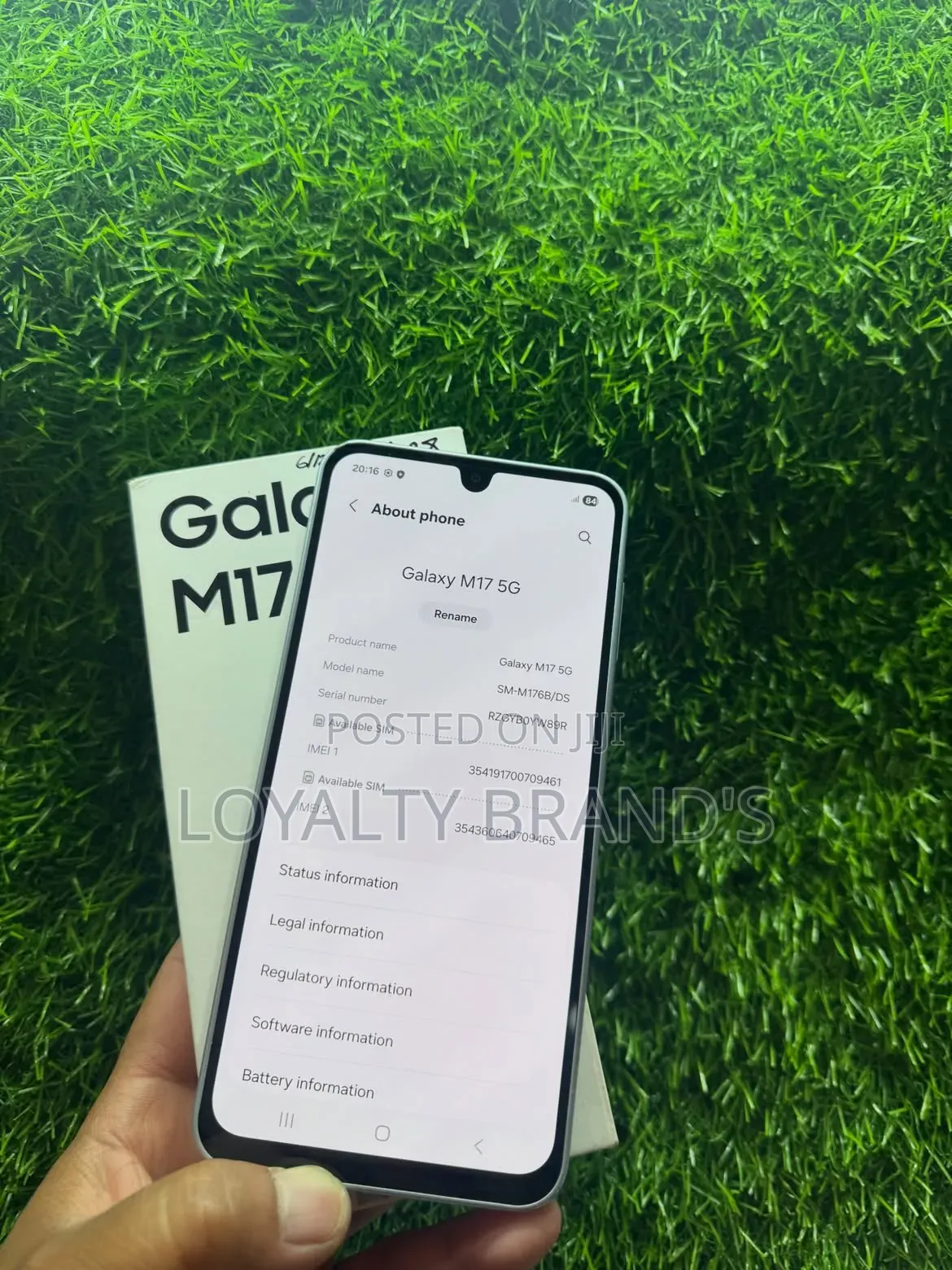 New Samsung Galaxy M17 5G 128 GB