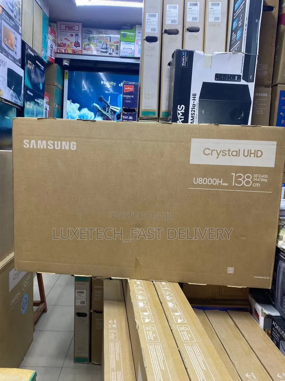 Samsung U8000H 55 Inches Crystal UHD Smart TV – Tizen OS With HDR10+