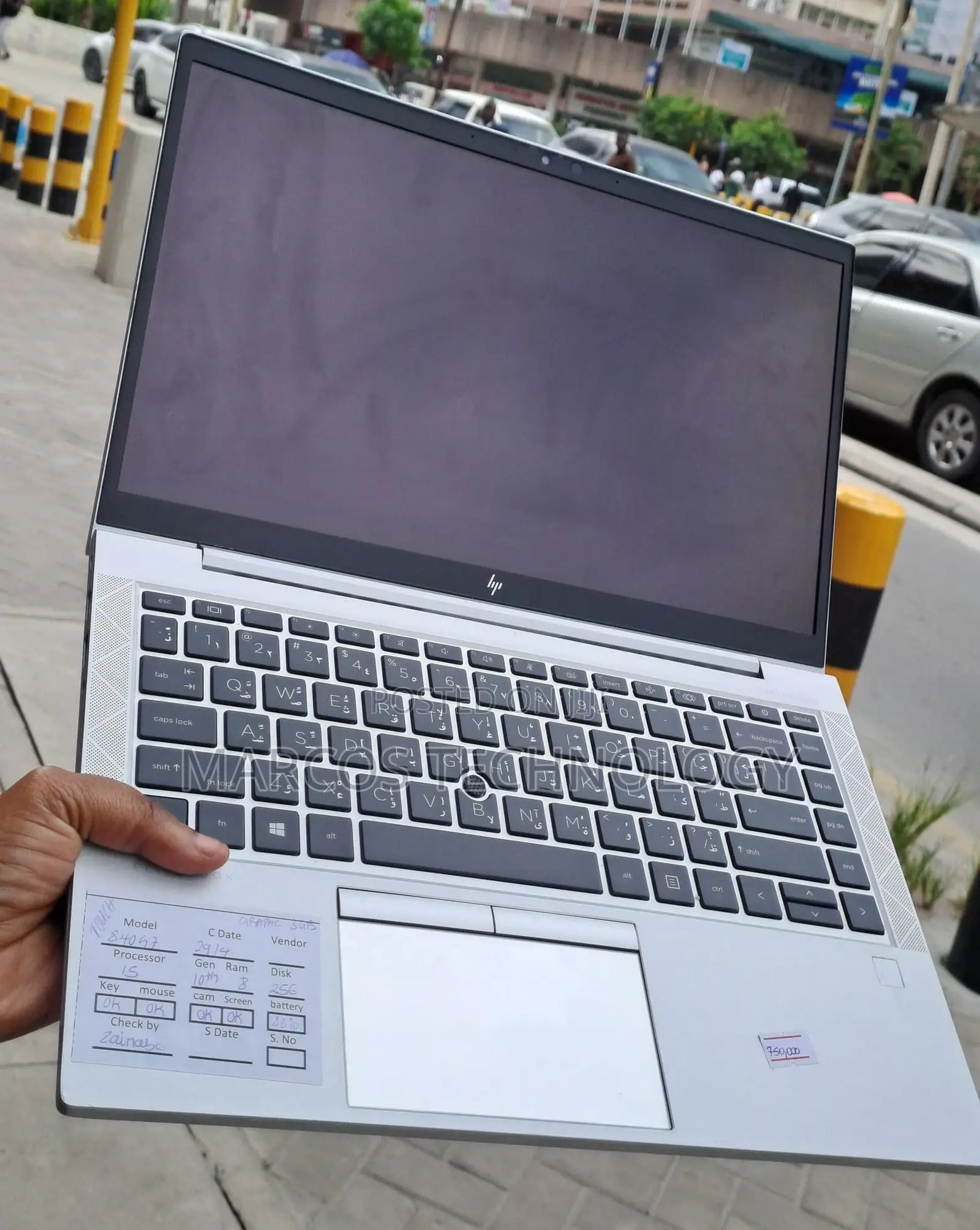 Laptop HP EliteBook 840 G7 8GB Intel Core i5 SSD 256GB