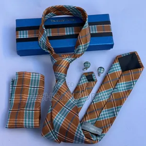 🔥NEW ARRIVAL—PREMIUM TIE SET🔥👔Tie+Pocket Square+Cuff Buttons