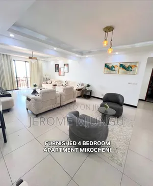 Furnished 4bdrm Apartment in Mikocheni for rent