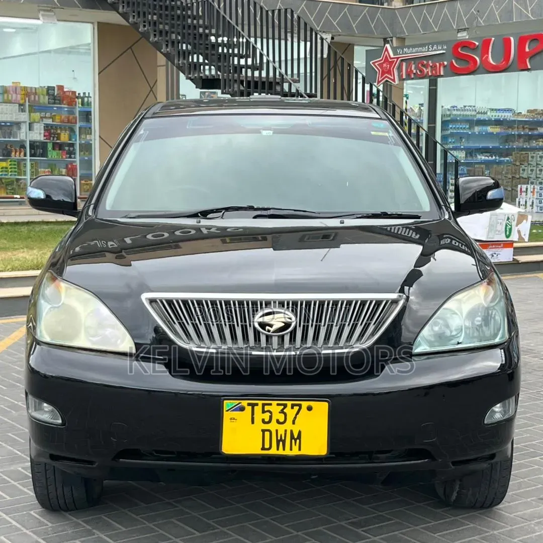 Toyota Harrier 2008 Black