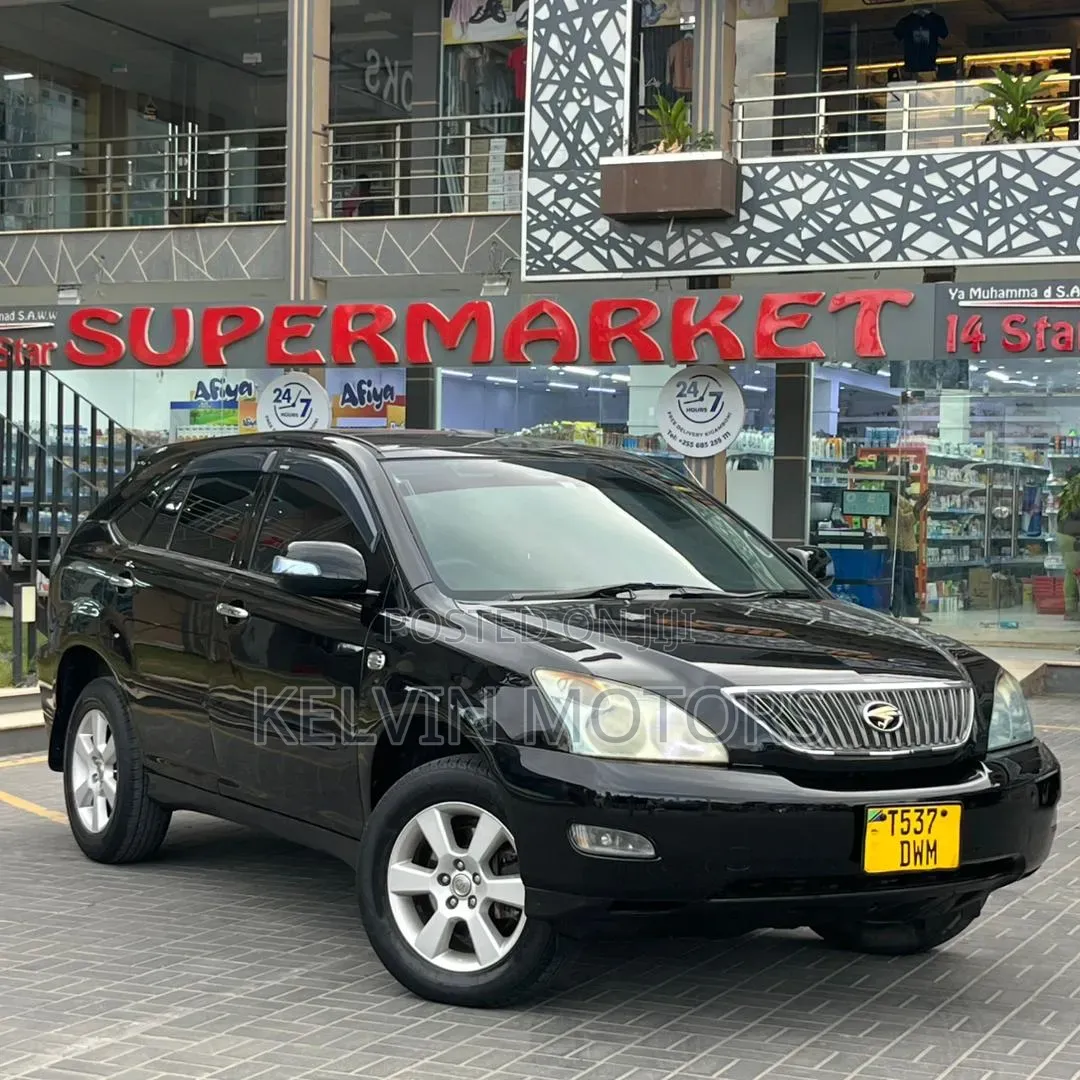 Toyota Harrier 2008 Black