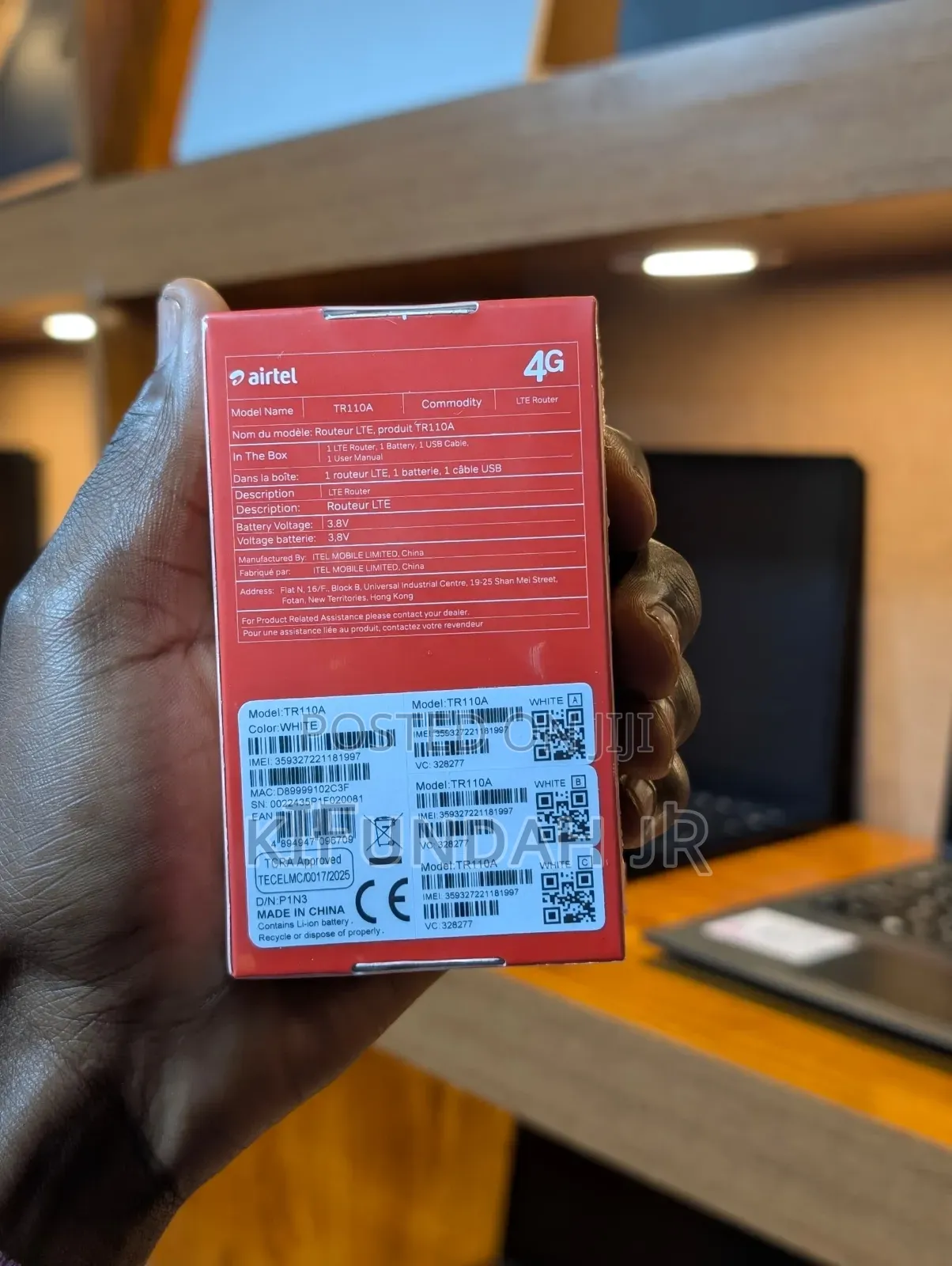 🔥📡 Airtel Portable 4g Wifi Router 🔥