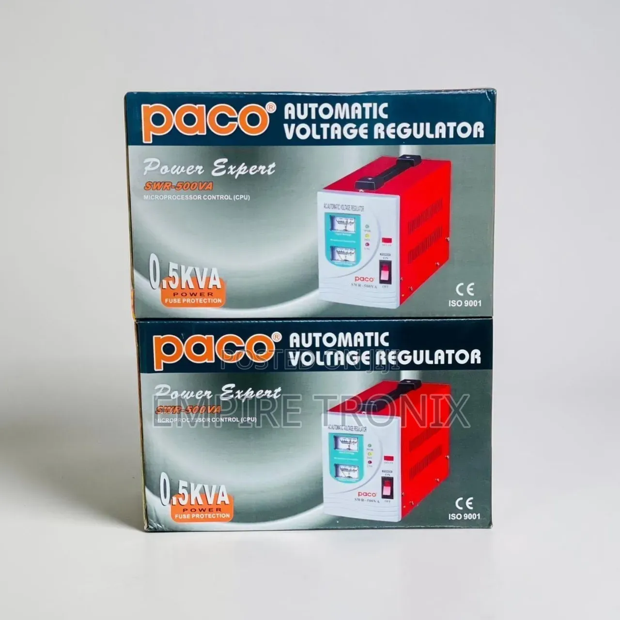 Paco SWR-500VA 500VA Automatic Voltage Regulator Stabilizer Tanzania