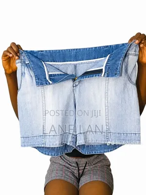ZuriChoice Casual Summer Women Blue Ripped Denim Jeans Hot Pants