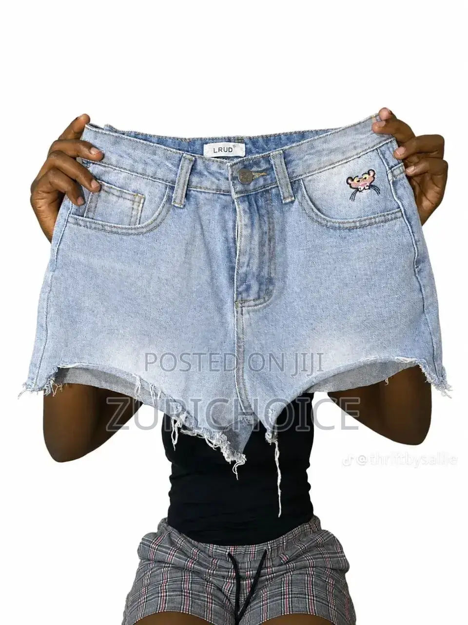 ZuriChoice Casual Summer Women Blue Ripped Denim Jeans Hot Pants