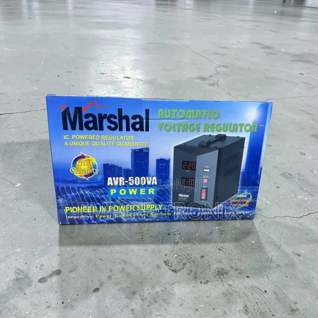 Marshal AVR 500VA Automatic Voltage Regulator Tanzania