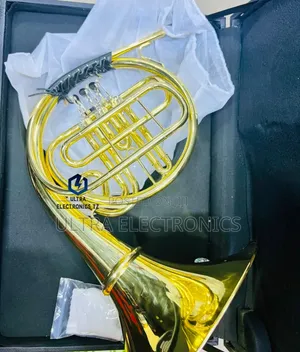 Golden French Horn 
Suitable for Best Professional Performance