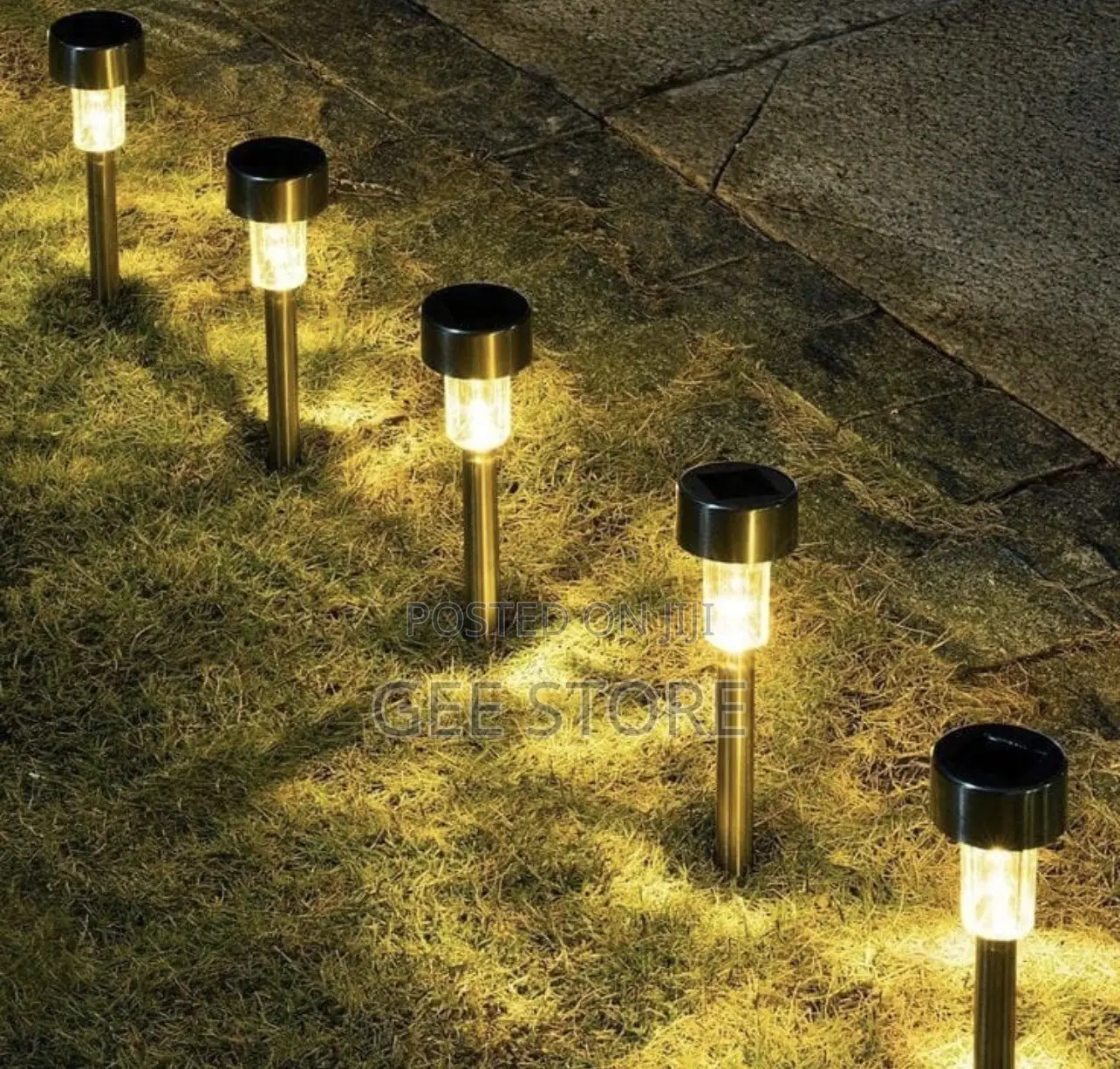 Stainless Steel Solar Garden Pathway Lights
