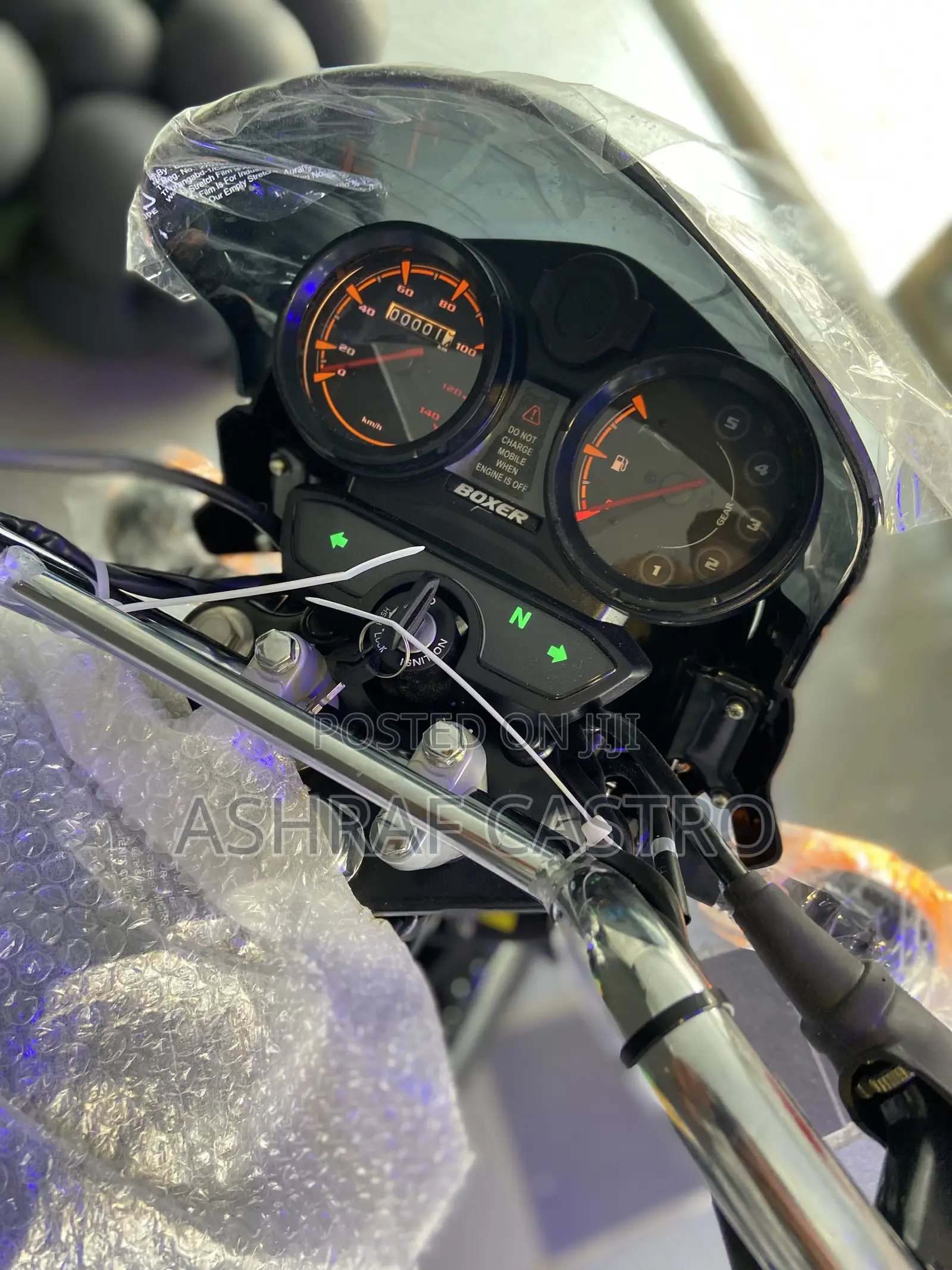 New Bajaj Boxer 125 2025 Black