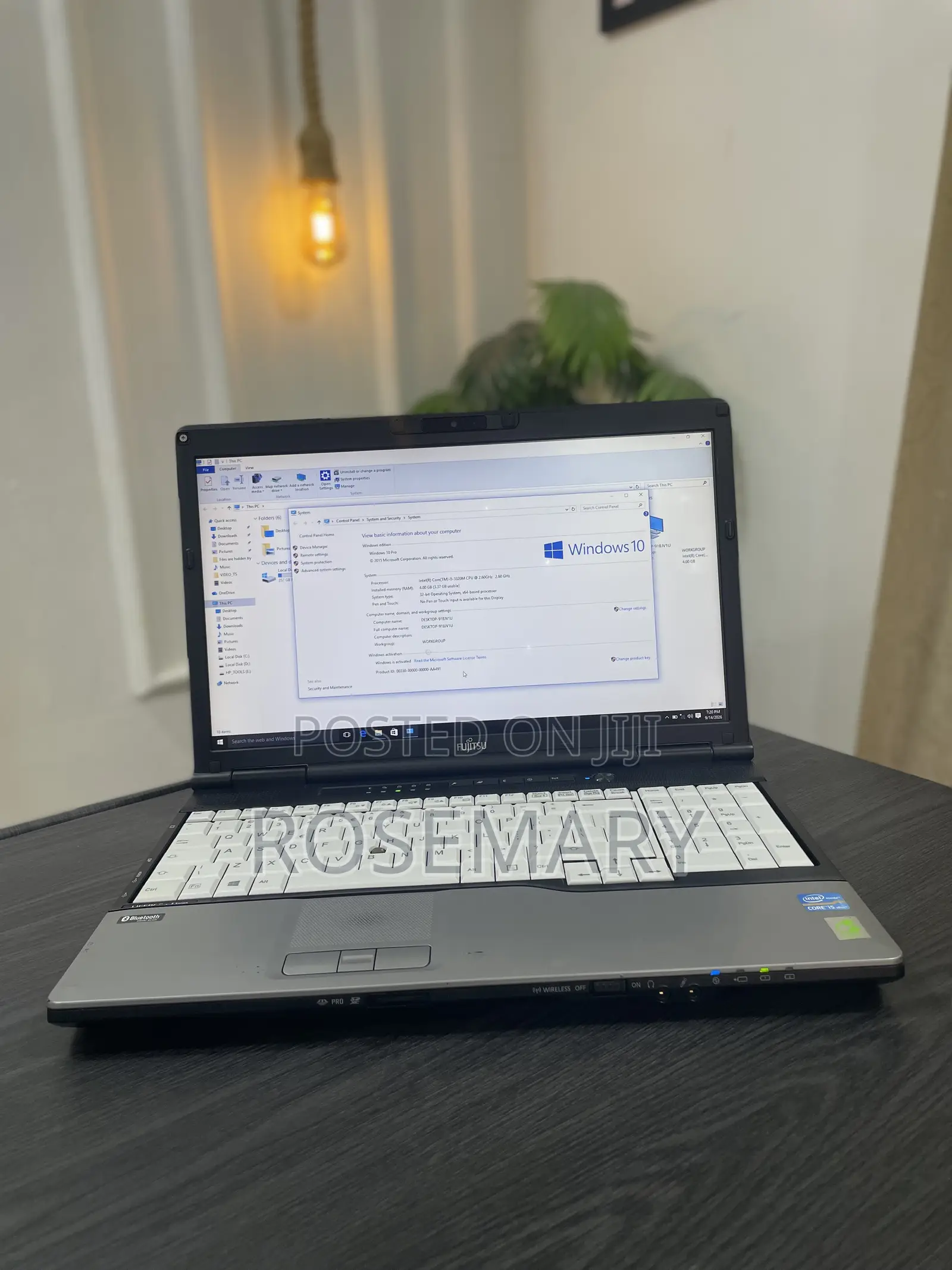 Laptop Fujitsu Lifebook A3510 6GB Intel Core i5 HDD 320GB