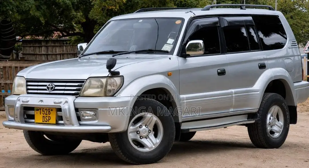 Toyota Land Cruiser Prado 2000 Silver