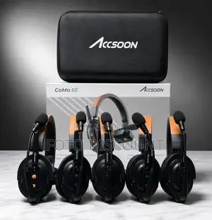 Accsoon CoMo SE Wireless Intercom System (5-Headset Kit).