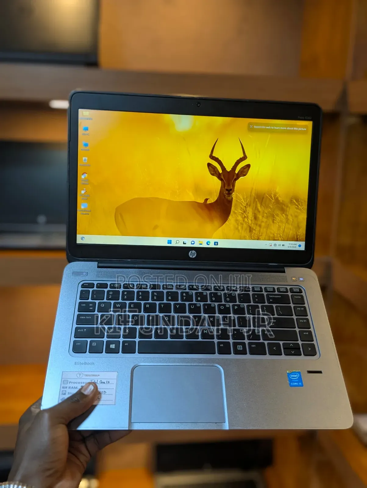 New Laptop HP EliteBook Folio 1040 G2 4GB Intel Core i5 SSD 128GB