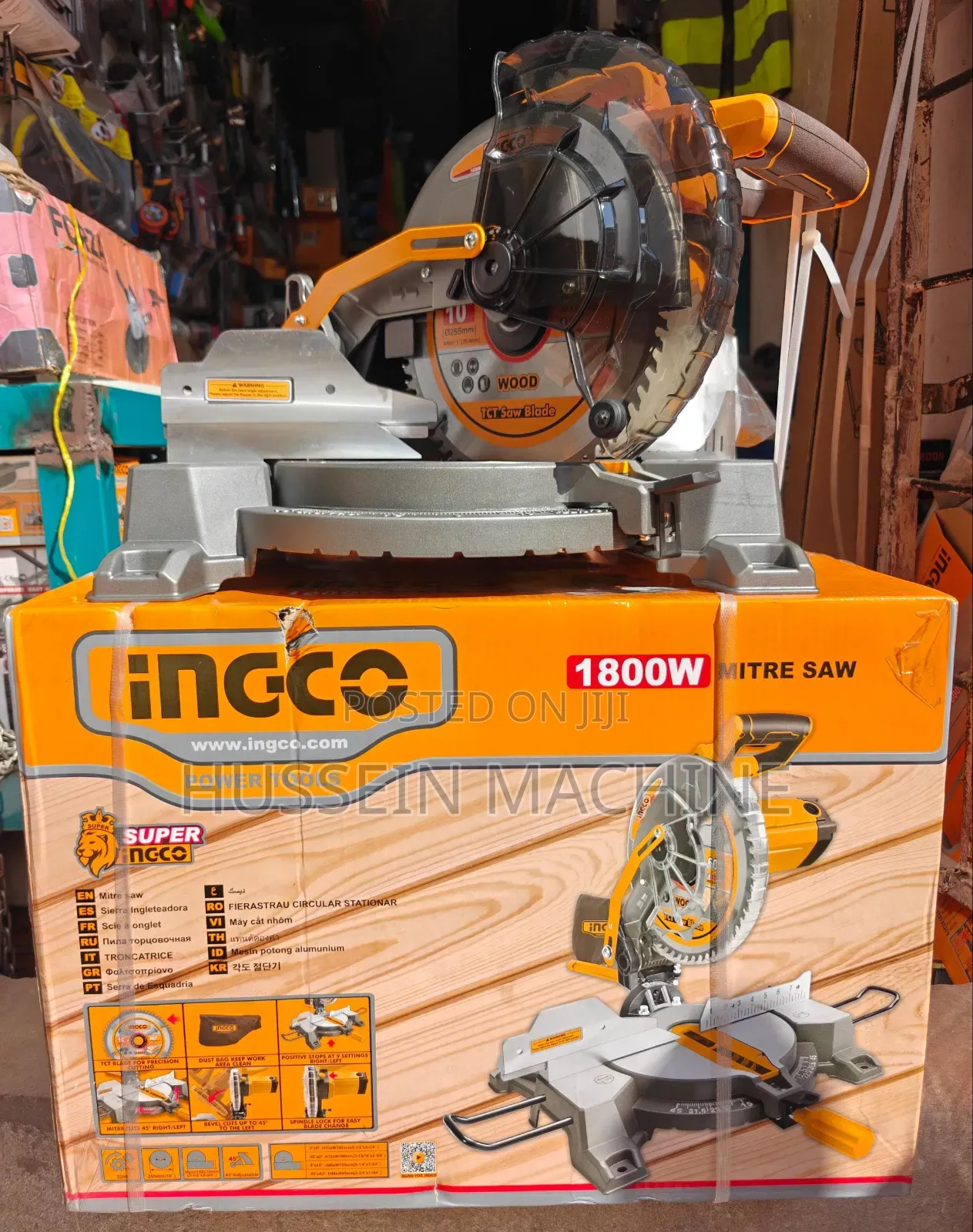 *Mitre Saw 1800w Ingco* ▪ 10"