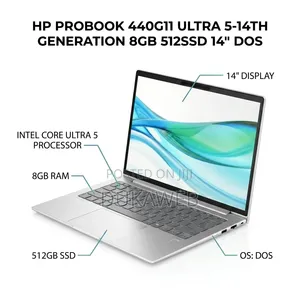 New Laptop HP ProBook X360 440 G1 8GB Intel Core Ultra 5 SSD 512GB