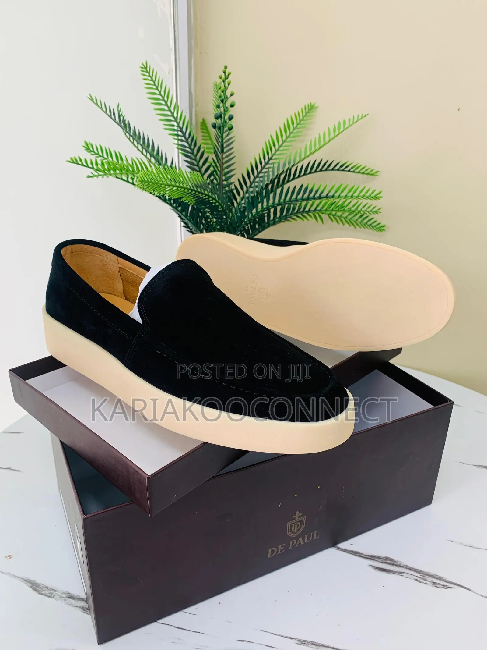 Suede Venetian Loafers
