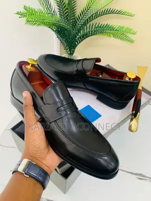 Classic Leather Loafers- Black & Coffee