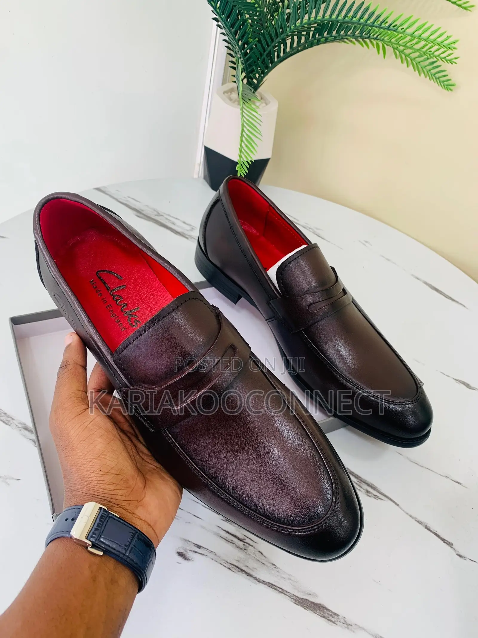 Classic Leather Loafers- Black & Coffee