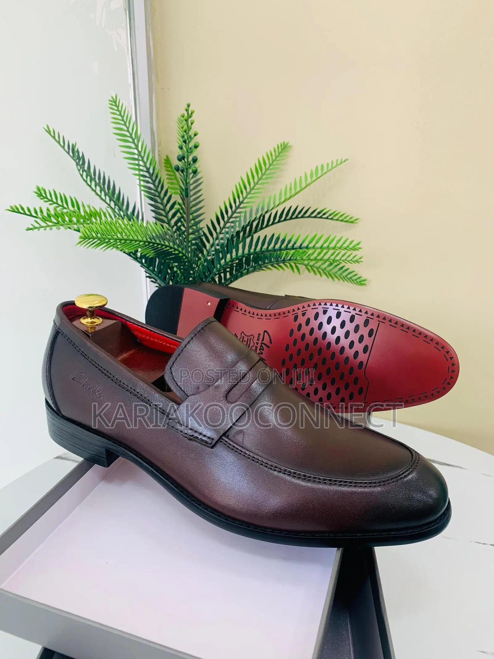 Classic Leather Loafers- Black & Coffee
