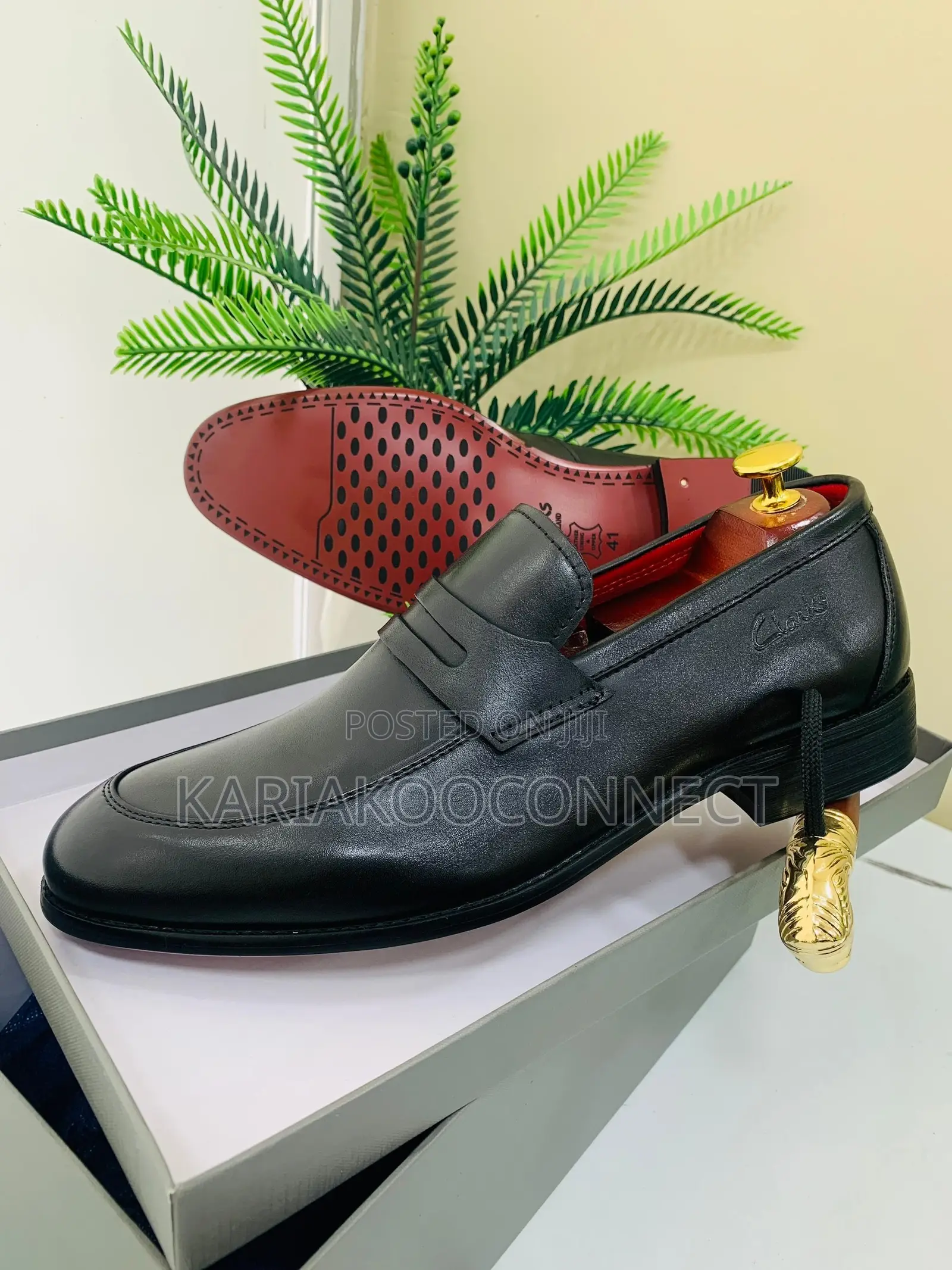 Classic Leather Loafers- Black & Coffee