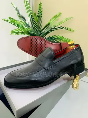 Classic Leather Loafers- Black & Coffee