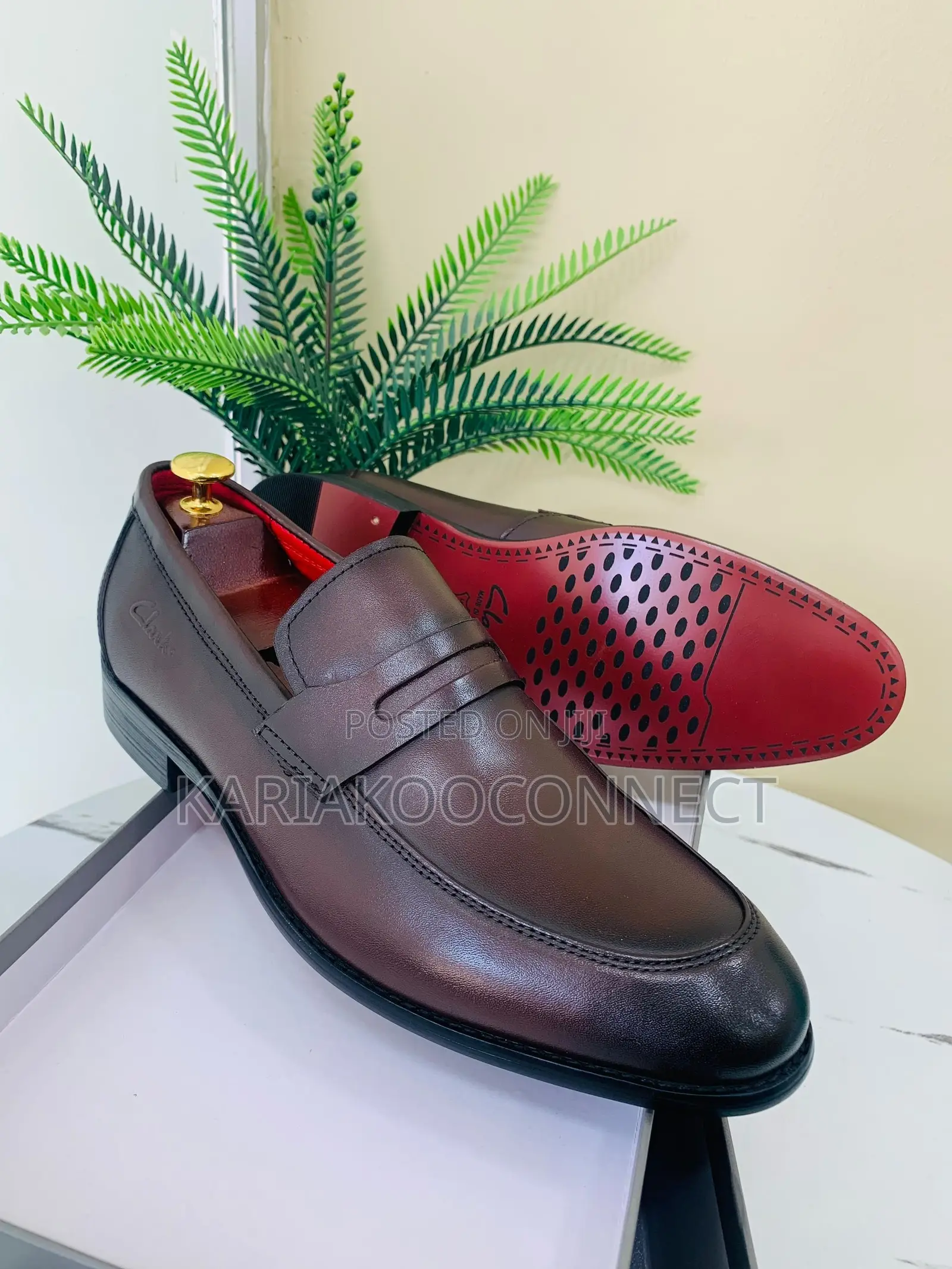 Classic Leather Loafers- Black & Coffee