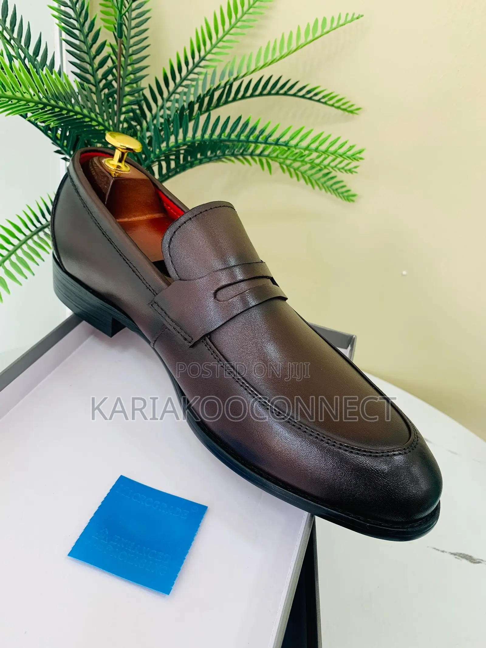 Classic Leather Loafers- Black & Coffee